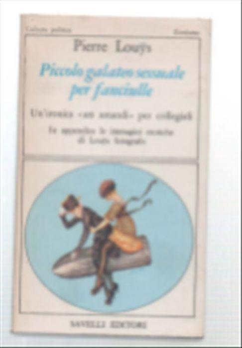 Piccolo Galateo Sessuale Per Fanciulle - Pierre Louÿs - copertina