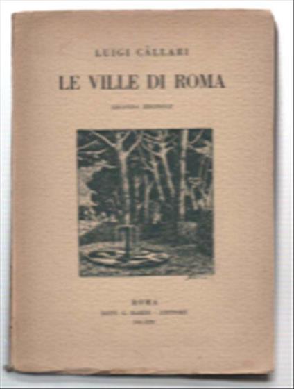 Le Ville Di Roma - Luigi Callari - copertina