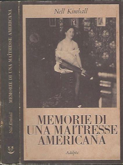 Memorie di una maîtresse americana - Nell Kimball - copertina