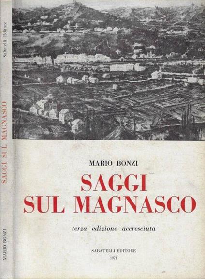 Saggi sul magnasco - Mario Bonzi - copertina