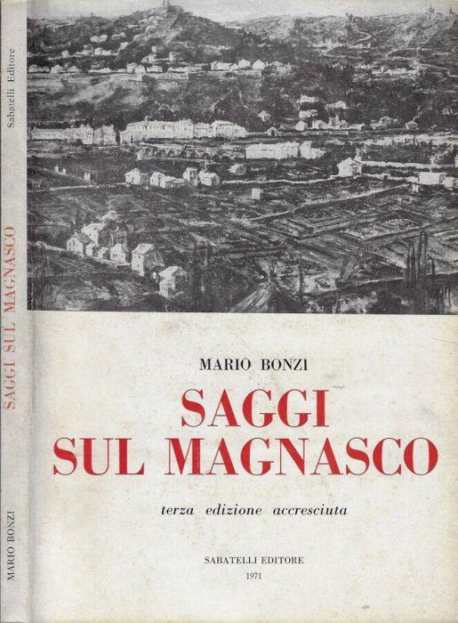 Saggi sul magnasco - Mario Bonzi - copertina