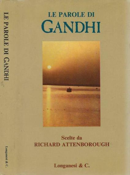Le parole di Gandhi - Richard Attenborough - copertina