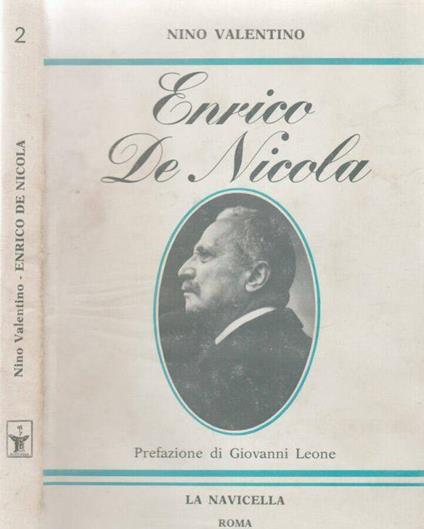 Enrico De Nicola - Nino Valentino - copertina