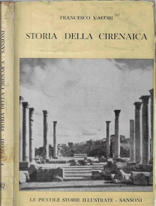 Storia della cirenaica - Francesco Valori - copertina