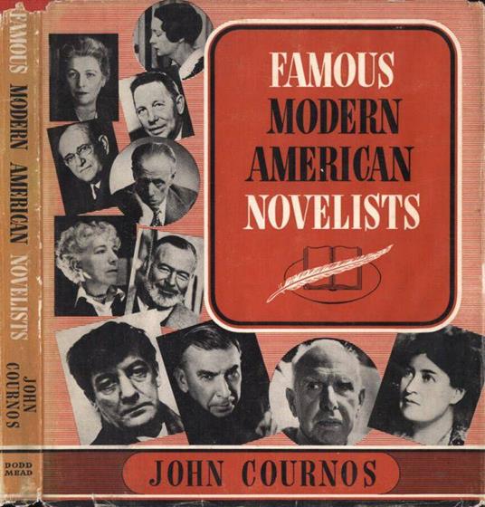 Famous modern american novelists - copertina