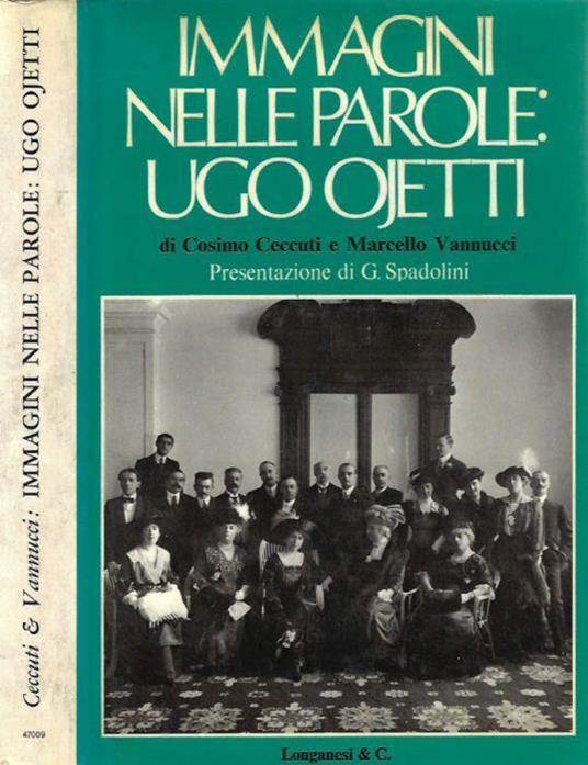 Immagini e parole: Ugo Ojetti - copertina