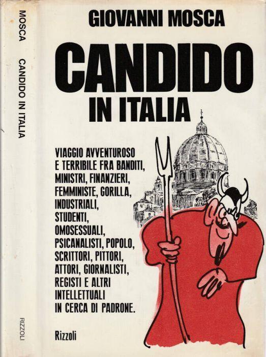 Candido in Italia - Giovanni Mosca - copertina