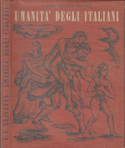 Umanità degli italiani - Ettore Bravetta - copertina