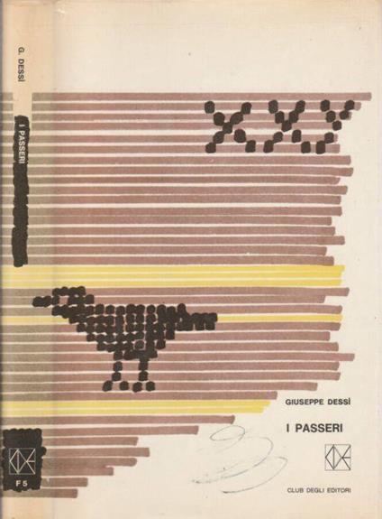 I passeri - Giuseppe Dessì - copertina