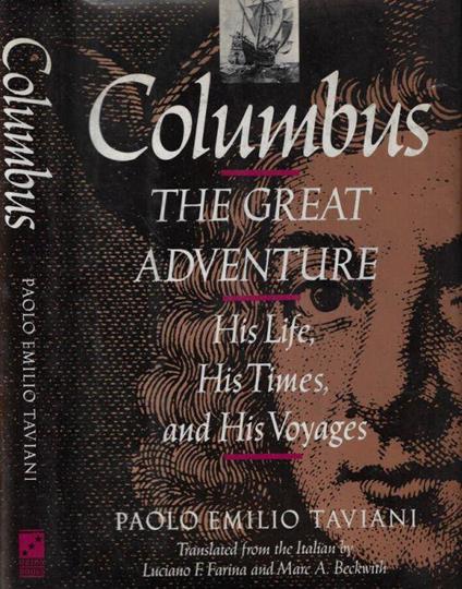 Columbus- The great adventure - Paolo E. Taviani - copertina