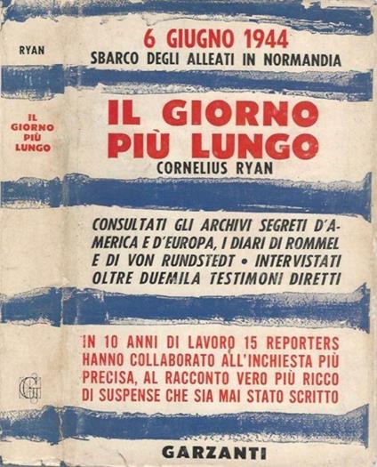 Il giorno più lungo - Cornelius Ryan - copertina