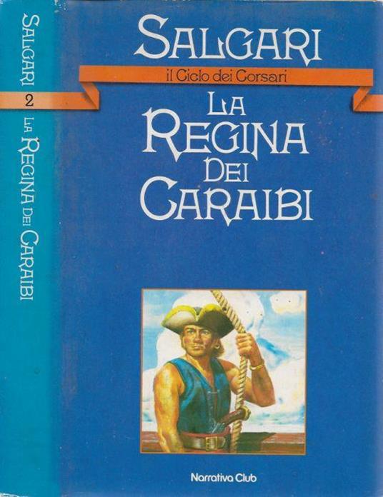 La Regina dei Caraibi - Emilio Salgari - copertina