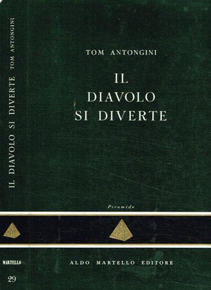 Il diavolo si diverte - Tom Antongini - copertina