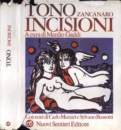 Tono Zancanaro Incisioni - Manlio Gaddi - copertina
