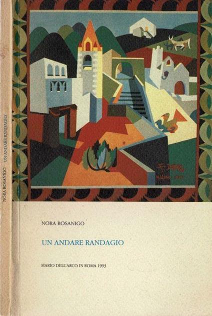 Un andare randagio - Nora Rosanigo - copertina