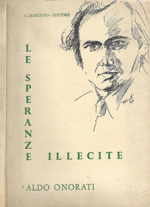 Le Speranze Illecite - Aldo Onorati - copertina