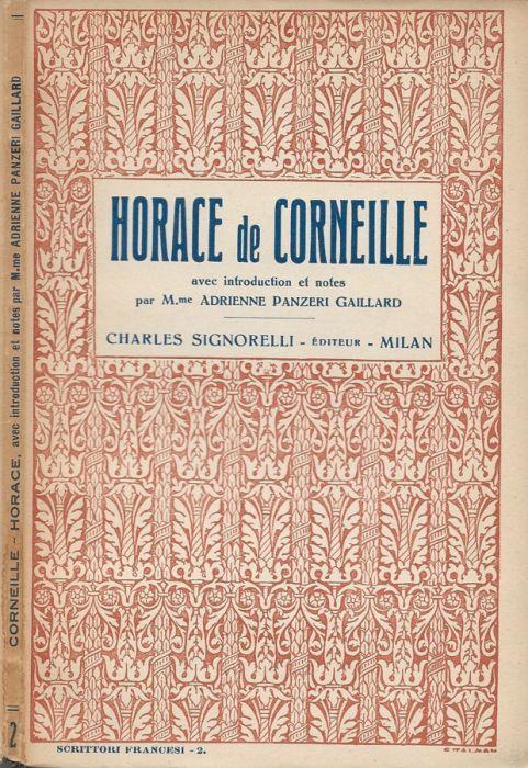 Horace - Pierre Corneille - copertina