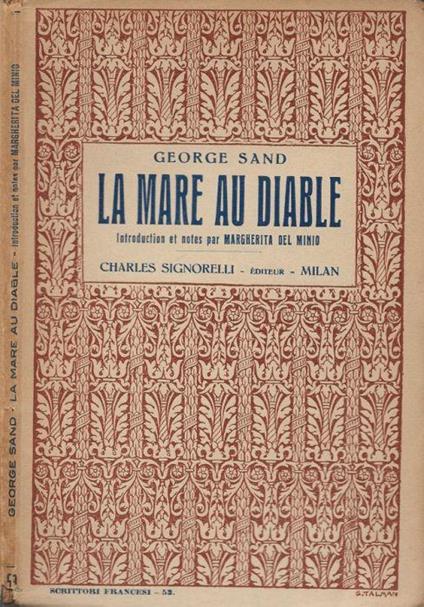 La mare au diable - George Sand - copertina