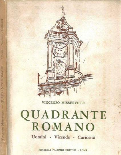 Quadrante romano - Vincenzo Misserville - copertina