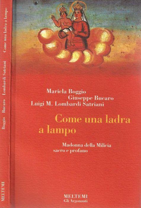 Come una ladra a lampo - Maricla Boggio - copertina