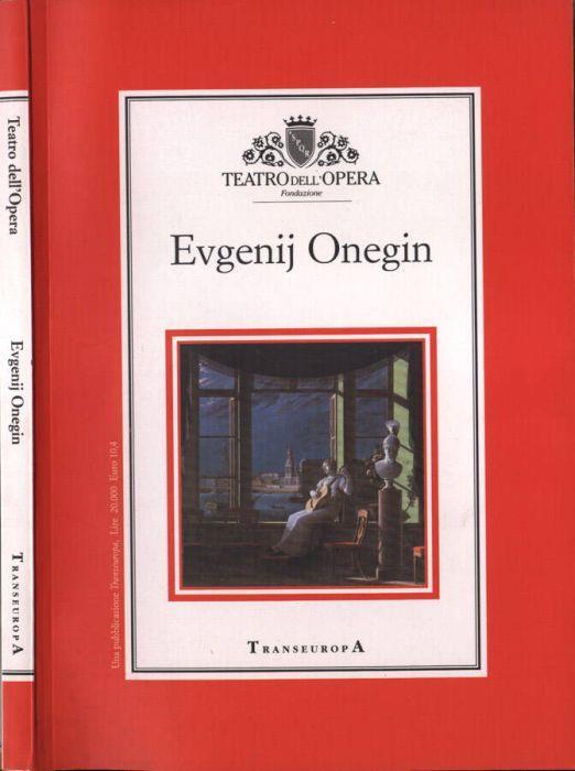 Evgenij Onegin - copertina