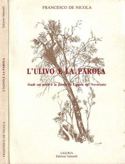 L' ulivo e la parola - Francesco De Nicola - copertina