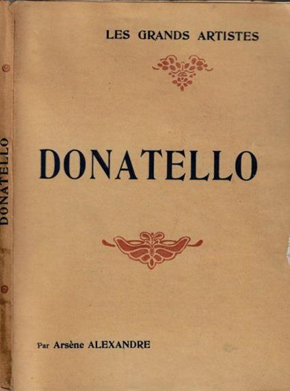 Donatello - Arsene Alexandre - copertina