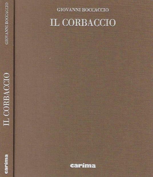 Il Corbaccio - Giovanni Boccaccio - copertina