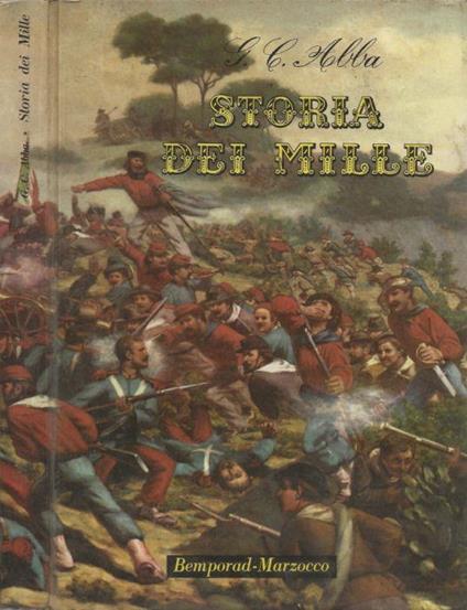 Storia dei Mille - Giuseppe Cesare - copertina