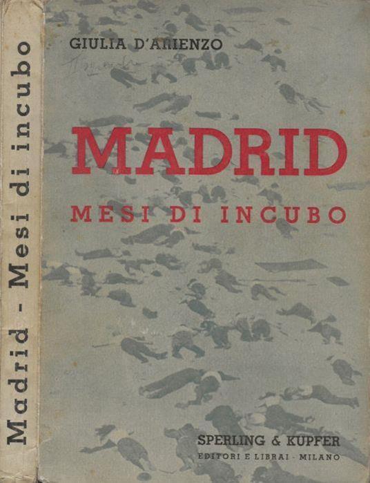 Madrid - Giulia D'Arienzo - copertina