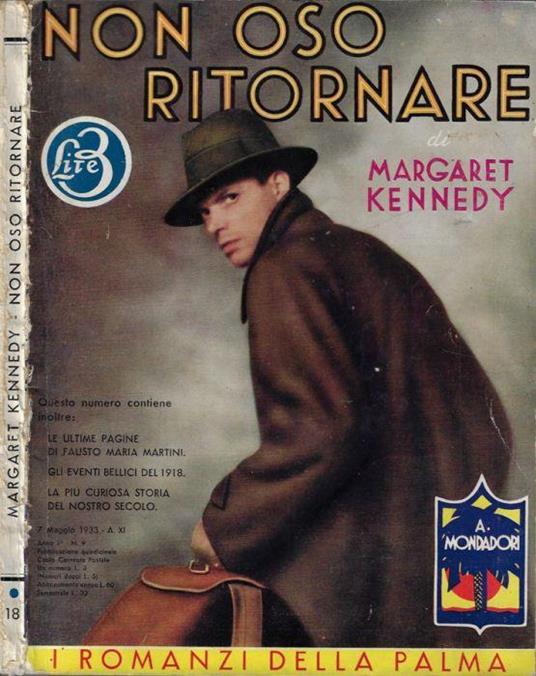 Non oso ritornare - Margaret Kennedy - copertina