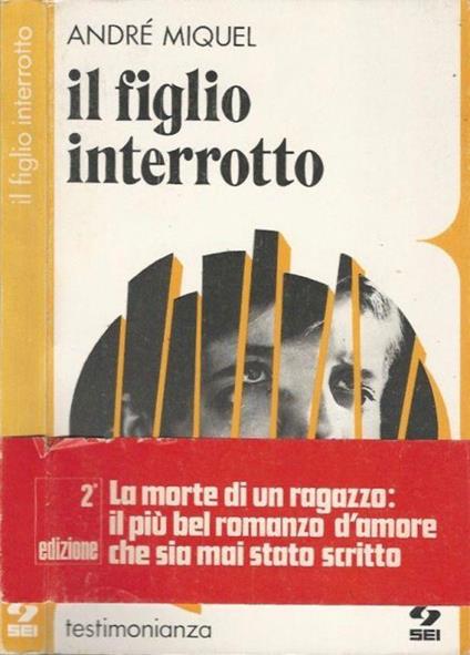 Il figlio interrotto - André Miquel - copertina