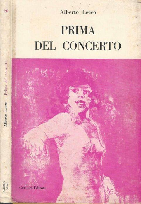 Prima del concerto - Alberto Lecco - copertina