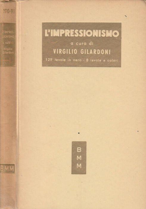 L' impressionismo - Virgilio Gilardoni - copertina