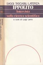 Intervista sulla ricerca scientifica