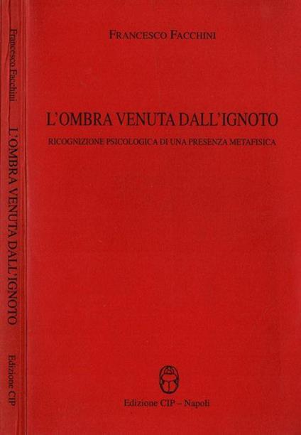 L' ombra venuta dall'ignoto - Francesco Facchini - copertina