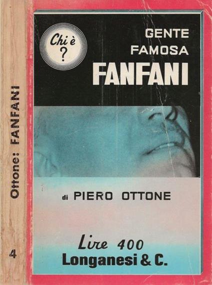 Fanfani - Piero Ottone - copertina