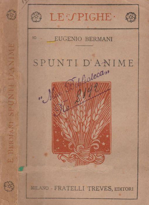 Spunti d'anime - Eugenio Bermani - copertina