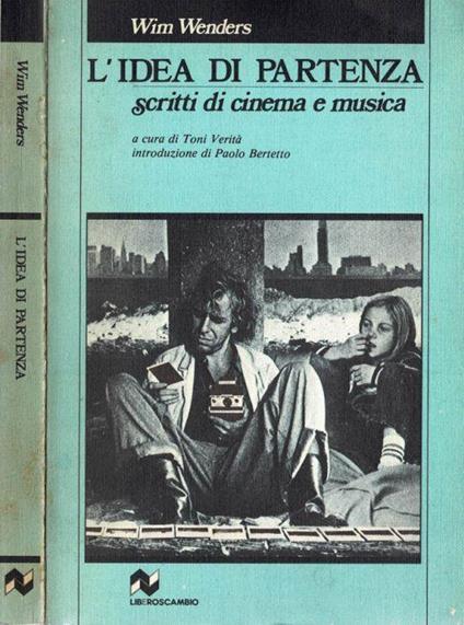 L' idea di partenza - Wim Wenders - copertina