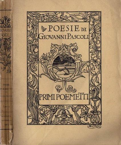 Primi poemetti - Giovanni Pascoli - copertina