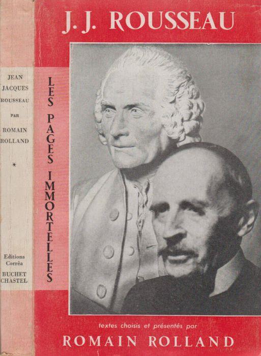 J.J. Rousseau - Romain Rolland - copertina