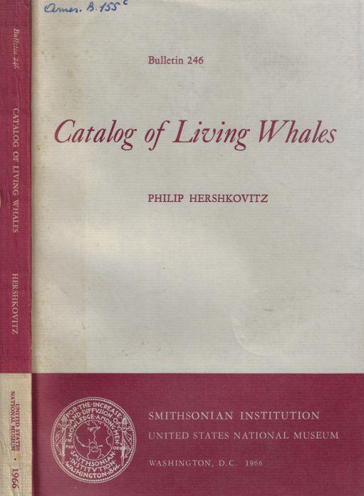 Catalog of living whales - copertina