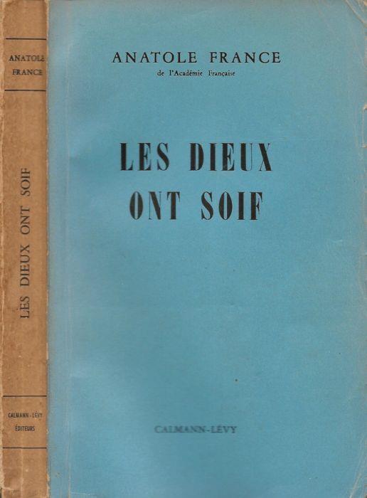 Les dieux ont soif - Anatole France - copertina