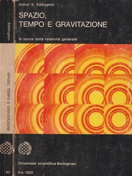 Spazio, tempo e gravitazione - copertina