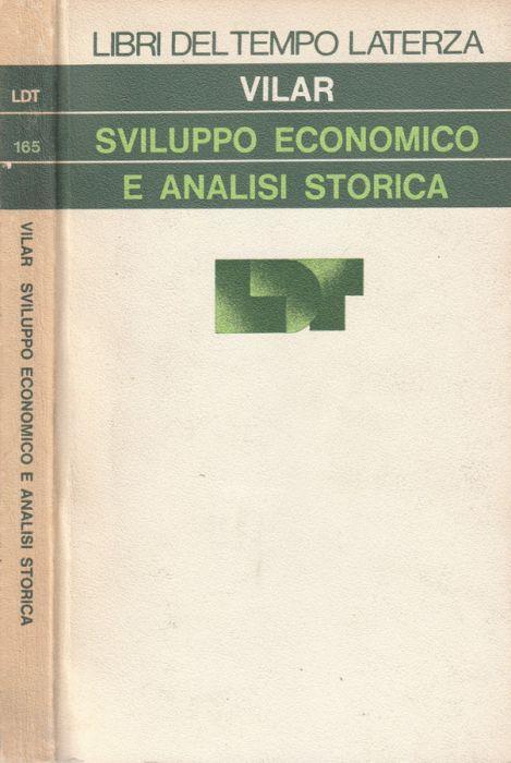 Sviluppo economico e analisi storica - Pierre Vilar - copertina