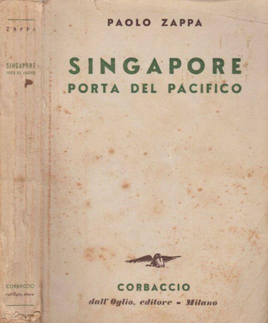 Singapore - Paolo Zappa - copertina