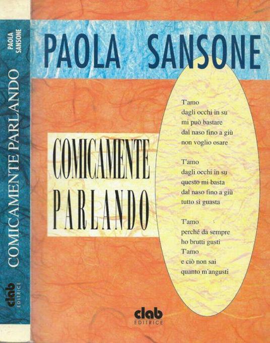 Comicamente parlando - Paola Sansone - copertina