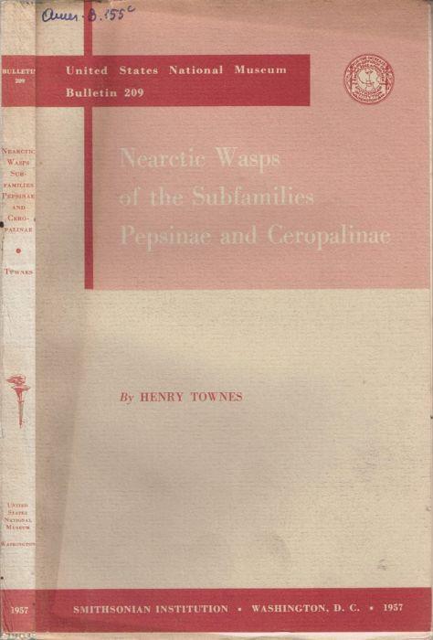 Nearctic Wasps of the Subfamilies Pepsinae and Ceropalinae - copertina