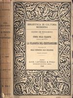 Storia della filosofia parte II. La filosofia del Cristianesimo Vol. II