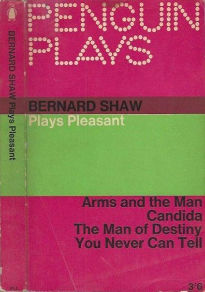 Plays Pleasant - Bernard Shaw - copertina